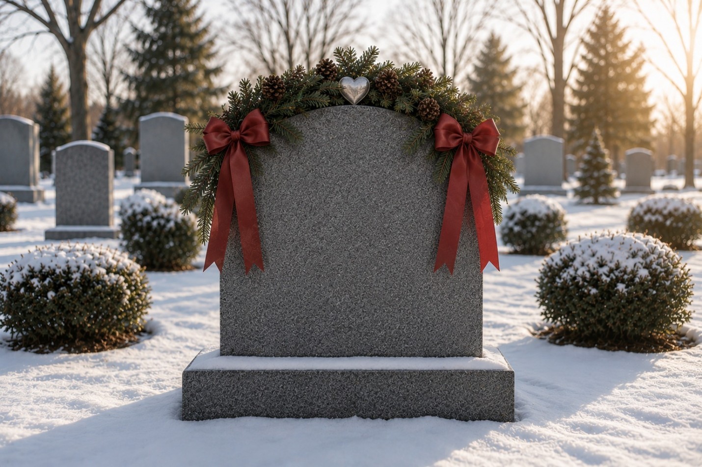 Holiday remembrance wreath